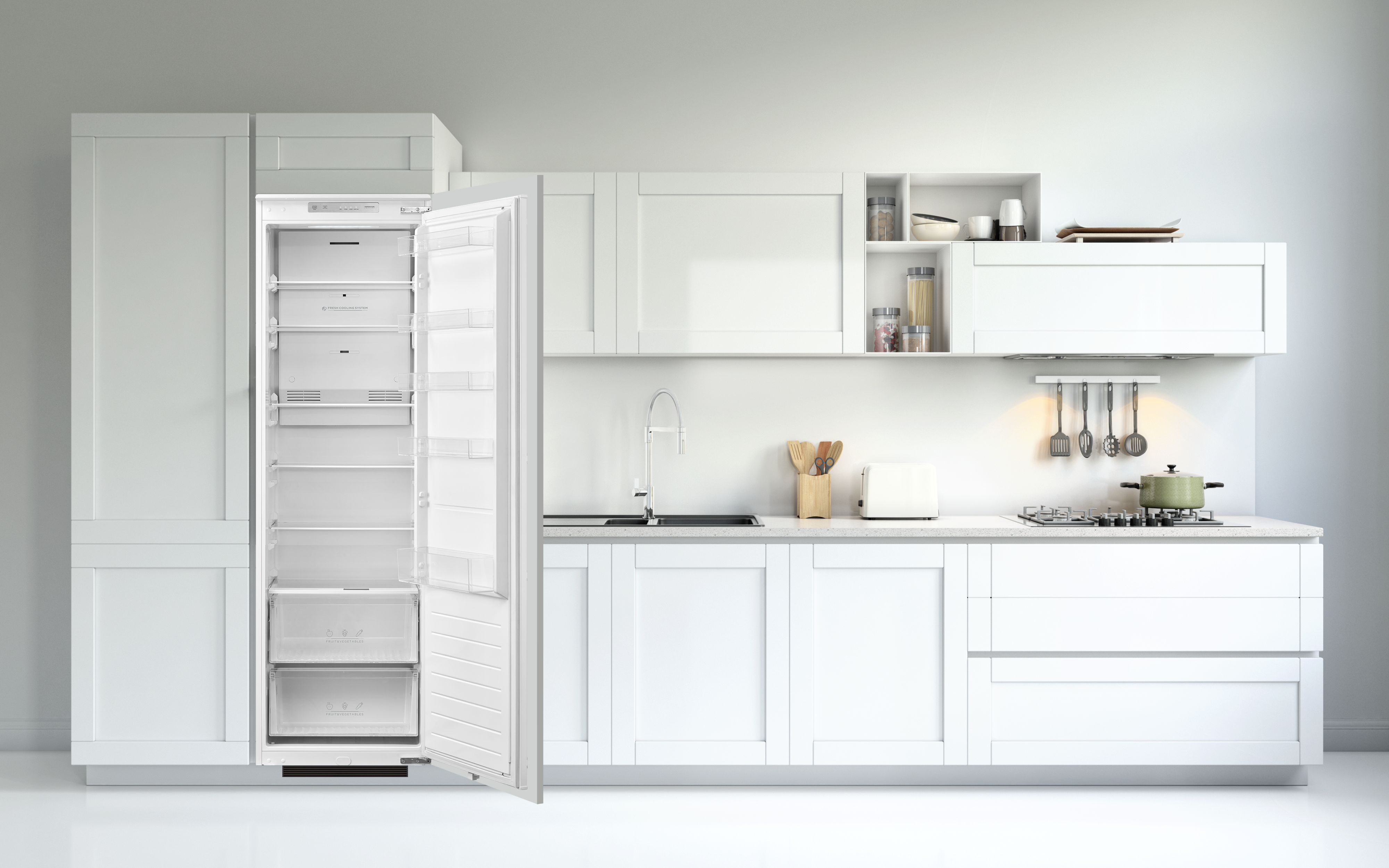 Frigelux SPNF177BI 304 L Integrated Refrigerator