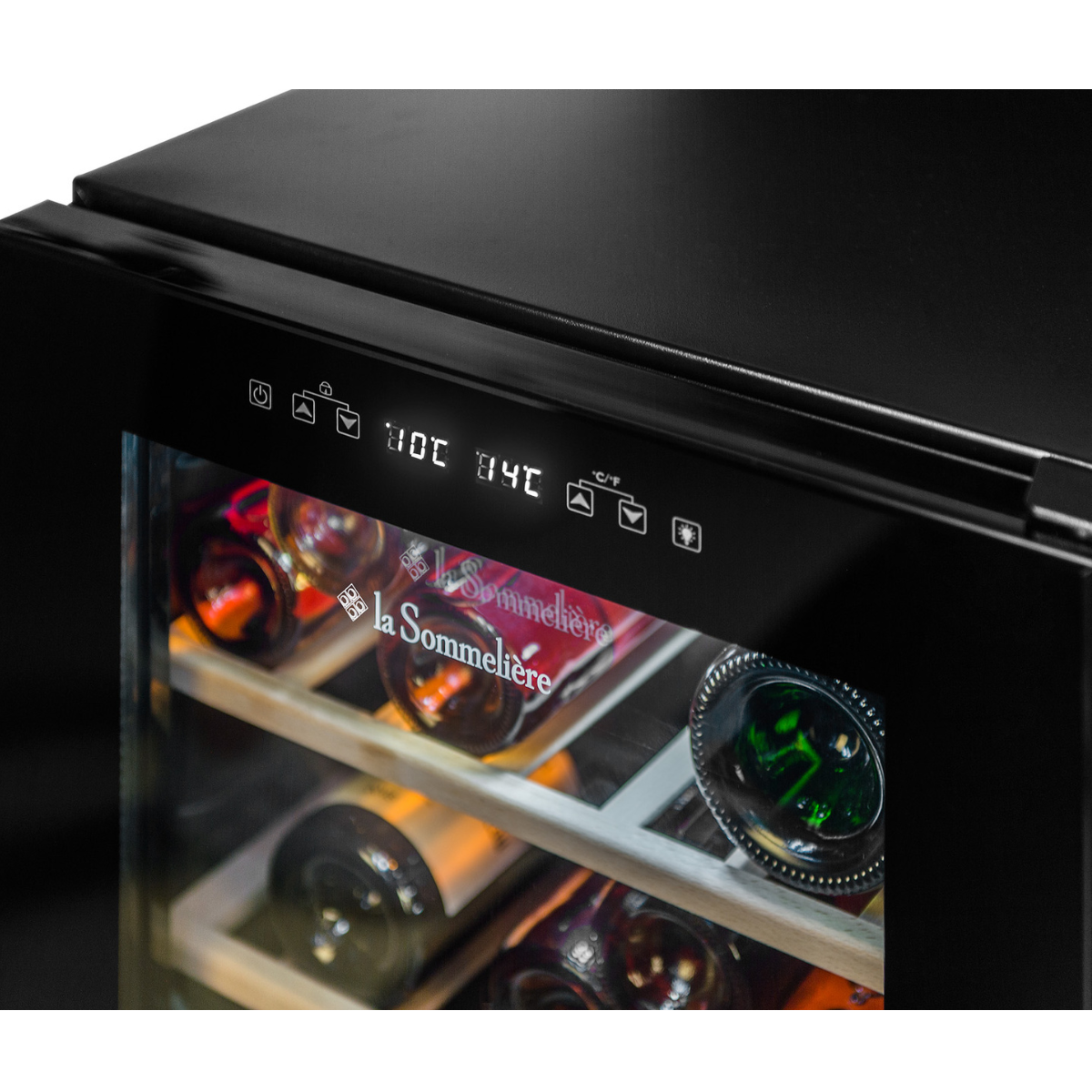 La Sommeliere LS512ZBLACK Wine cabinet