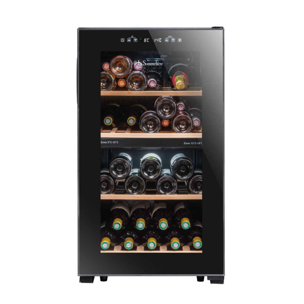 La Sommeliere LS512ZBLACK Wine cabinet