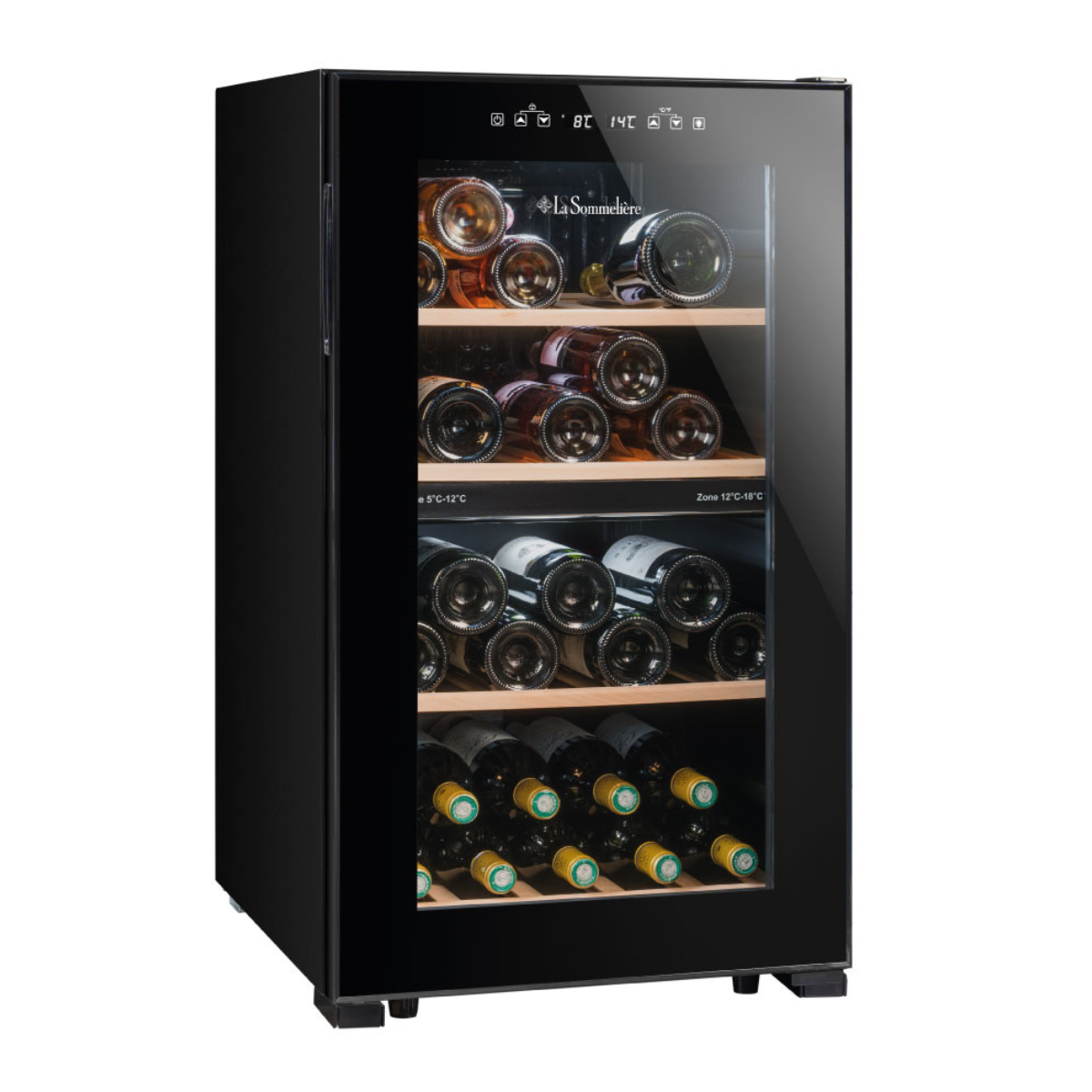 La Sommeliere LS512ZBLACK Wine cabinet