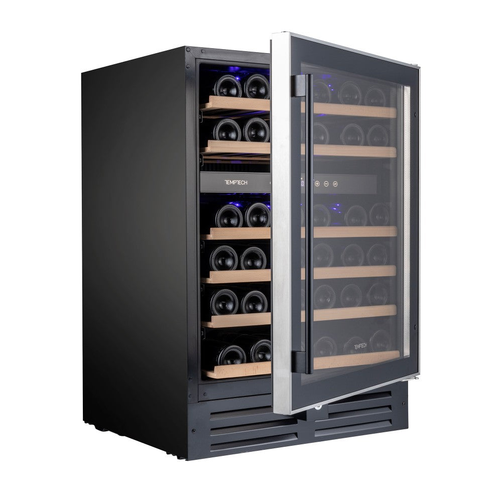 Temptech Premium WPQ60DCB Wine Cabinet