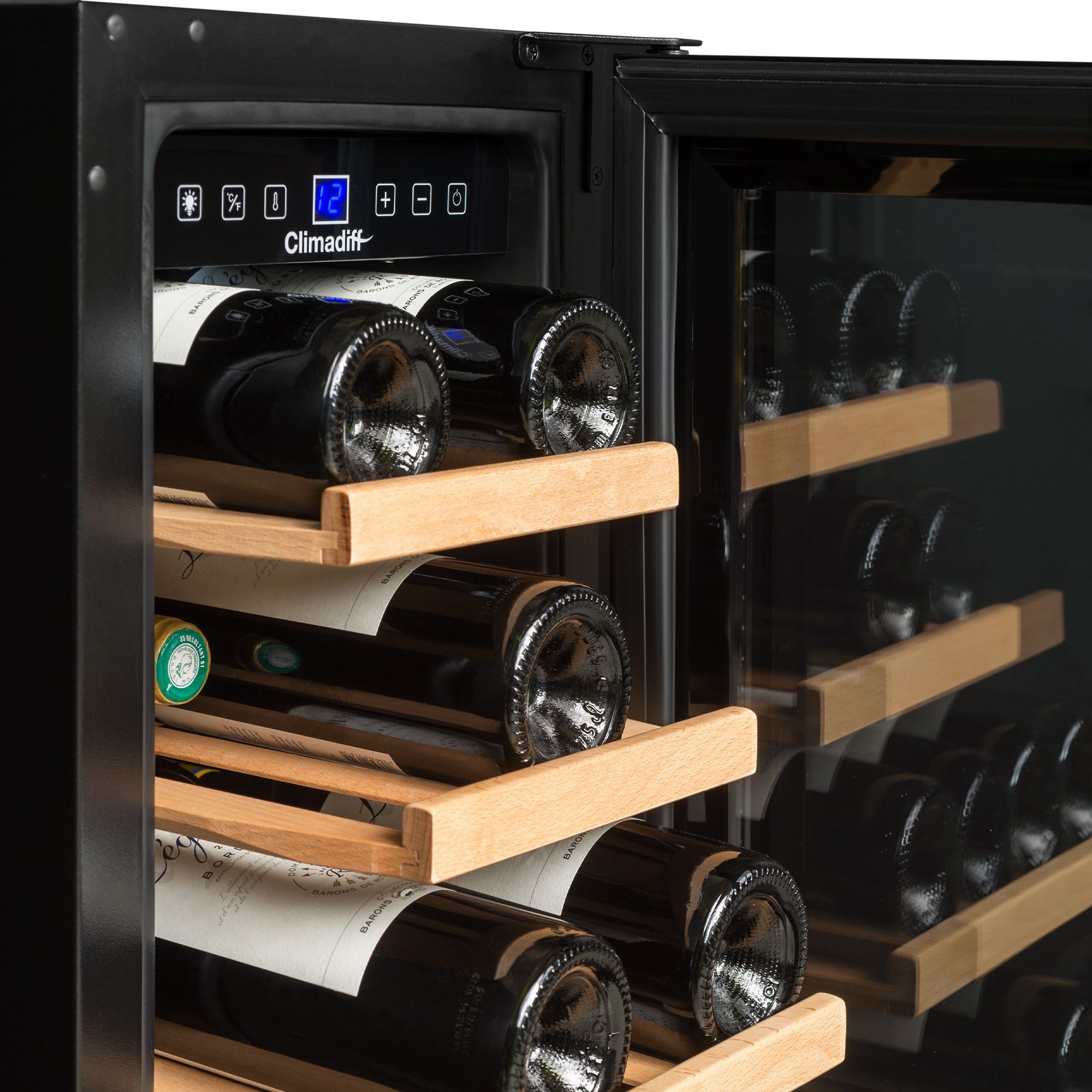 Climadiff CBU18S2B Wine cabinet